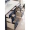 James Martin Vanities Brittany 60'' S Vanity, Victory Blue w/ Jasmine Pearl Silestone Top w/FreePower Wireless Charger 650-V60S-VBL-FEJP - alternate 6