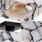 Jonathan Y Alessia 5 in. 1-Light Modern Contemporary Alabaster/Iron Cube LED Semi Flush Mount, White and Black M JYL1202C - alternate 7