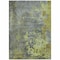 Homeroots 9' X 12' Fern Green Gray And Olive Green Abstract Washable Indoor Outdoor Area Rug 618230 - alternate 1