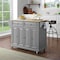 Crosley Full Size Wood Top Kitchen Cart KF30001EGY - alternate 7