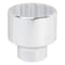 Vulcan Drive Socket, 50 mm Socket, 3/4 in Drive, 12-Point, Chrome Vanadium Steel, Chrome MT-SM6050 - alternate 1