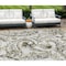 Homeroots 9' X 12' Brown Ivory And Tan Paisley Washable Indoor Outdoor Area Rug 588640 - alternate 1