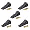 Mytee Products 230SP Backhoe Bucket Teeth w/23FP Flexpins for H&L/230 Teeth & Adapter, 5PK EM-23SP-PIN-23FPx5 - alternate 1