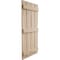 Ekena Millwork Rustic Four Board Spaced Board-n-Batten Riverwood Faux Wood Shutters, 23 1/2W x 72H, PR SHUBSS23X72RWPR - alternate 13