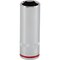 Channellock 1/4'' Drive 1/2'' 6-Point Deep Standard Socket 397938 - alternate 1