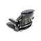 Uni Pro 731 Seat Top Assembly, With Armrests, Black/Gray Fabric 8374 - alternate 7