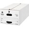 Business Source File Box, White, Legal, PK12 BSN26747 - alternate 2