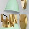 Jonathan Y Phineas 7" 1-Light Adjustable Farmhouse Bohemian Iron LED Vanity Light, Mint Green/Brass Gold JYL1114D - alternate 8