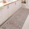 Jonathan Y Kisara Oushak Style Distressed Border Non-Slip Machine-Washable Beige/Cream 2 ft. x 8 ft. Runner Rug PTN101E-28 - alternate 5