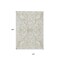 Homeroots 10' X 14' Beige And Ivory Damask Washable Indoor Outdoor Area Rug 614406 - alternate 6