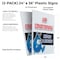Signmission Air Conditioning Repair & Service, Plastic Signs Only 24 Inch x 36 Inch, Corrugated Plastic, 2PK CSB-2436-2PACK-AirConditioningRepair&Ser - alternate 2