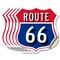 Signmission Route Marker Shield Sign Route 66, 4 inch X 4 inch, Vinyl Decal, 5PK SHI-D-5PACK-4-459 - alternate 1