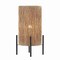 Jonathan Y Kai 16.5" Coastal Minimalist Rattan LED Table Lamp, Brown JYL4043A - alternate 1