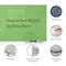 Fab Glass And Mirror Magnetic Glass Dry Erase Board for Wall, 48in x96in Eased Corners, Green Surface Frameless Glass B GBZ48x96-SB602 - alternate 3
