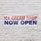 Signmission Ice Cream Shop Now Open, 18 Inch x 48 Inch, Vinyl Banner B-30704 - alternate 3