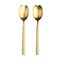 Mepra Fantasia Ice Gold Salad Serving Set - 2 Pieces - Sesame 10D622122OI - alternate 1