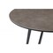 Homeroots 20" Black And Gray Ceramic Round End Table 372283 - alternate 4
