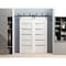 Sartodoors Slab Interior Door, 18" x 84", White QUADRO4117S-WS-1884 - alternate 2