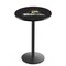 Holland Bar Stool Co 36" Blk Wrinkle Wright State Pub Table, 36" dia. Top L214B3636WrtStU - alternate 1