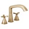 Delta Stryke Three Hole Roman Tub Trim, 11in, Lumicoat Champagne Bronze T27766-CZ-PR - alternate 2