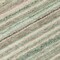 Homeroots 8' Sage Mint Green And Beige Round Striped Washable Indoor Outdoor Area Rug 577801 - alternate 4