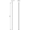 Siemens ALPHA 1600 DIN longitudinal stays ALPHA 1600 DIN longitudinal stays H = 8GK4854-8KK05 - alternate 3