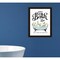 Homeroots Hot Bath Black Framed Print Bathroom Wall Art 530062 - alternate 2