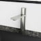 Vigo Gotham Single Handle Single-Hole Bathroom Vessel Faucet in Brushed Nickel VG03029BN - alternate 5