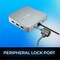 Adesso TAA COMPLIANT 11 IN 1 USC-C MULTIPORT DOCKING STATION AUH-4051-TAA - alternate 9