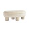 Manhattan Comfort Tribeca  Chenille Accent Ottoman in Cream OT1629-1 - alternate 6