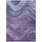 Homeroots 9' X 12' Purple And Gray Abstract Washable Indoor Outdoor Area Rug 618176 - alternate 8