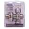 Prosource Deadbolt and Entry Lockset, Turnbutton Lock, Saturn Design, Satin Nickel, 3 Grade, Stainless Steel B3PB1-PS - alternate 2