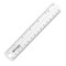 Westcott Clear Flexible Acrylic Ruler, Standard/Metric, 6 in (15 Cm) Long, Clear, 24PK 17723 - alternate 3