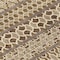 Homeroots 5' X 8' Brown And Taupe Quatrefoil Washable Indoor Outdoor Area Rug 583235 - alternate 6