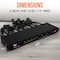 Pyle 19 Outlet 1U 19 in Rackmount PDU Power Distribution Supply Center Conditioner Strip Unit Surge PCO865 - alternate 2