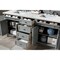 James Martin Vanities Brittany 72'' D Vanity, Urban Gray w/ Jasmine Pearl Silestone Top w/FreePower Wireless Charger 650-V72-UGR-FEJP - alternate 6