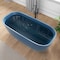 Anzzi Piete Series 32in W x 68in D x 25in H Prussian-Blue Freestanding Bathtub MN6732BLS - alternate 1