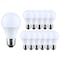 Satco 12 Watt LED A19 5000K CCT Medium Base Plastic 120 Volt, 12PK S14331 - alternate 1