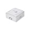 Monoprice Surface Mount Box, Cat5e, 2P, White 7091 - alternate 4