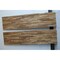 Homeroots Brown 3D Embossed Geometric Teak Reclaimed Wood Decorative Wall Panels 617482 - alternate 6