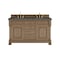 James Martin Vanities Brookfield 60 in. Double Vanity, Pecan w/ 3 CM Parisien Bleu Silestone Top 547-V60D-PCN-3PBL - alternate 1