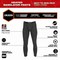 Milwaukee Tool Heated Baselayer Pants, Black/Gray, 3XL M600B-213X - alternate 8