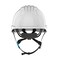 Jsp Vented, Short Brim Safety Helmet w/HDPE Shell, 4-Point Chinstrap, 6-Point Suspension and Wheel Ratchet 280-EV6252SV-CH-10 - alternate 4