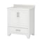 Craft And Main Vanity, w/Engineered Sto, 30 in, White Oak AWWVT3019D - alternate 4