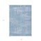 Homeroots 5' X 8' Navy Blue And Sky Blue Abstract Washable Indoor Outdoor Area Rug 588769 - alternate 5