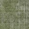 Homeroots 8' X 10' Green And Silver Medallion Washable Indoor Outdoor Area Rug 616433 - alternate 4