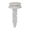Auveco GM Door Trim Panel Retainer White Nylon, 25PK 20338 - alternate 1