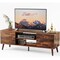 Simple Deluxe InfiniPower TV Stand for 55 60 inch TV Entertainment Center with Storage Mid Century Modern Televis 3A88TVS001BRN01 - alternate 1