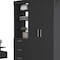 Homeroots Two Piece Black Bedroom Set 526362 - alternate 12