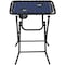 Outdoor Expressions Blue 18'' Square Steel Folding Side Table ZD-T1022-B26 - alternate 6